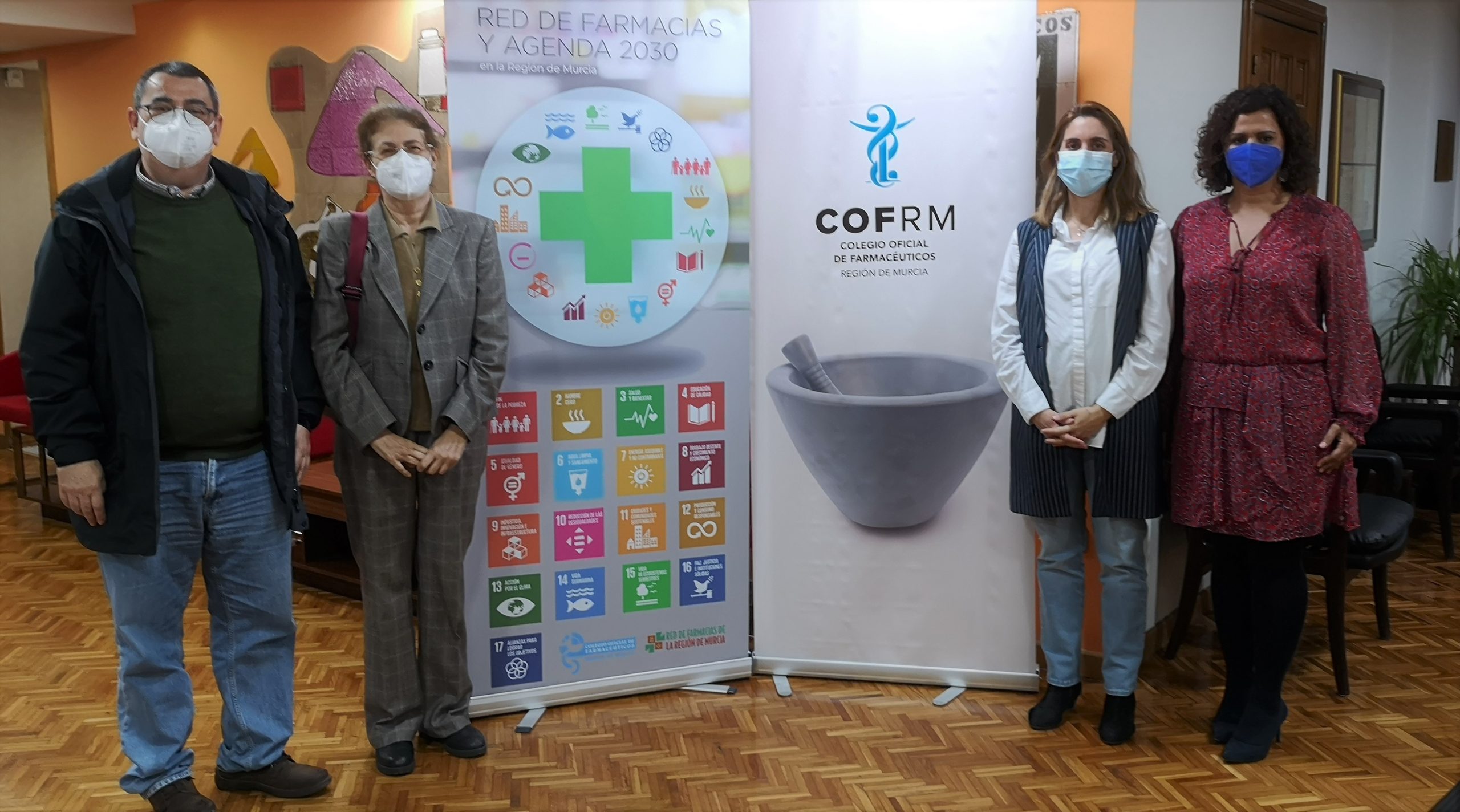 El COFRM y la Academia de Farmacia ‘Santa María de España’ renovarán su convenio para potenciar la investigación