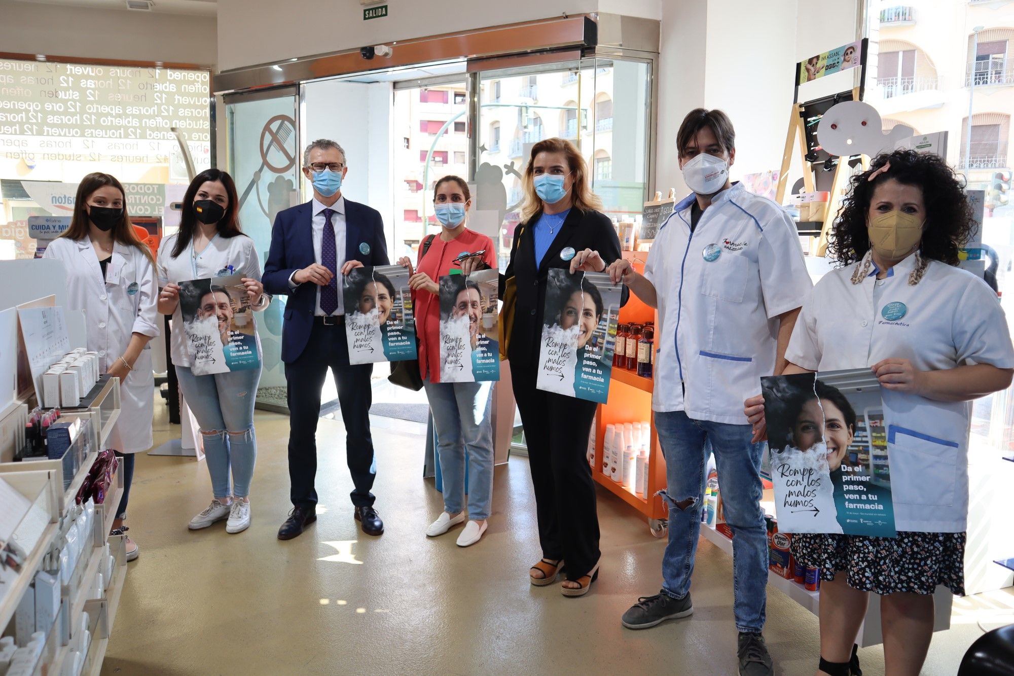 El COFRM lanza la campaña “Rompe con el tabaco. Da el primer paso, ven a tu farmacia” ante la celebración de la XXII Semana sin Humo