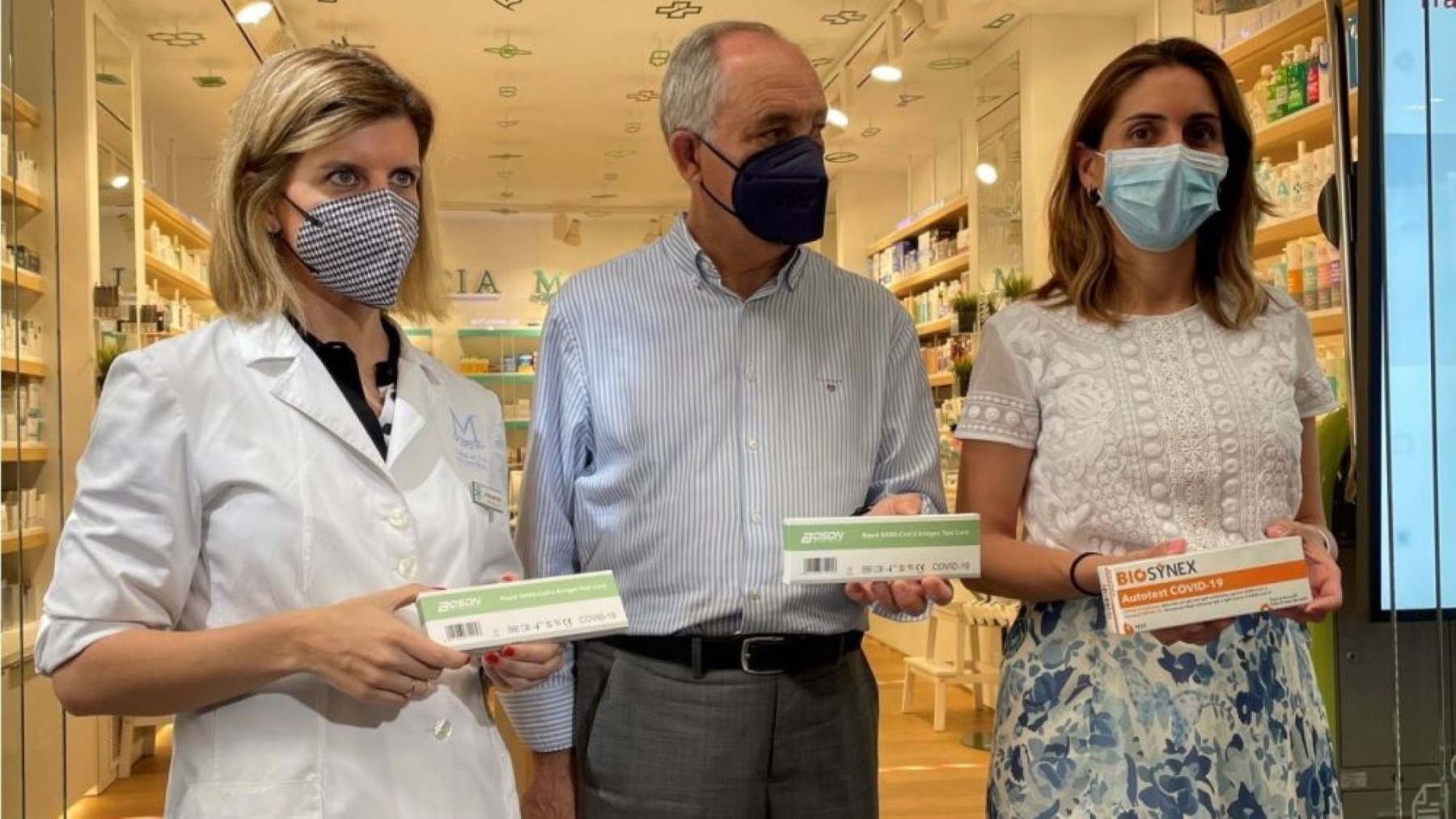 Las farmacias de la Región de Murcia alcanzan los 40.000 test de antígenos realizados con 6.150 positivos detectados